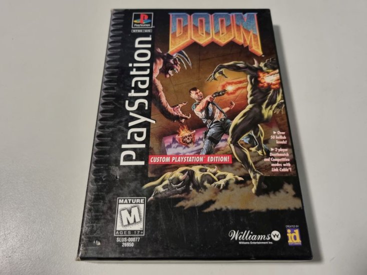 (Bild für) PS1 Doom - zum Schließen ins Bild klicken