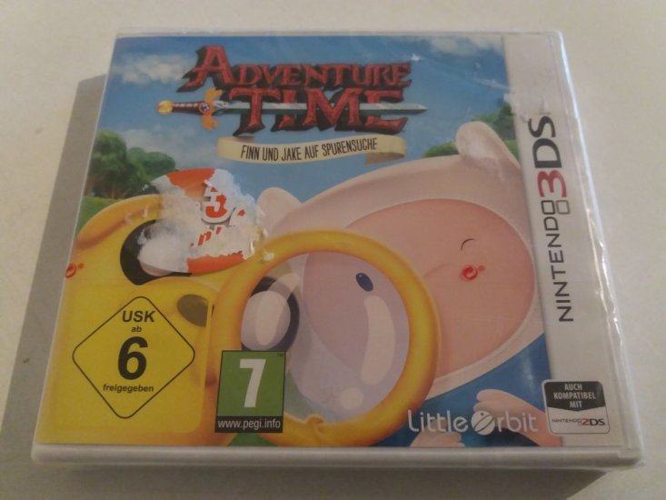 (Bild für) 3DS Adventure Time Finn und Jake auf Spurensuche GER - zum Schließen ins Bild klicken