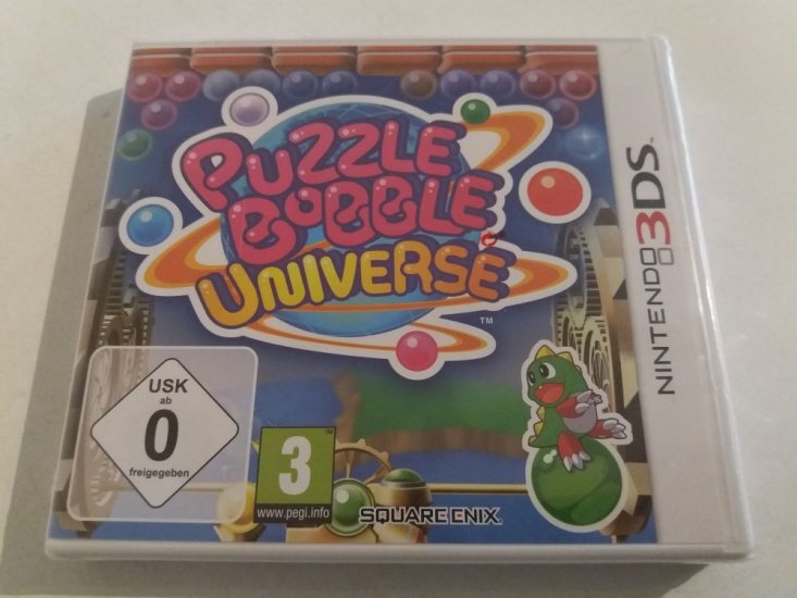 (Bild für) 3DS Puzzle Bobble Universe GER - zum Schließen ins Bild klicken