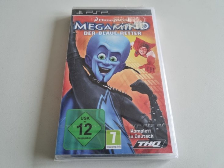 (Bild für) PSP Megamind - Der Blaue Retter - zum Schließen ins Bild klicken