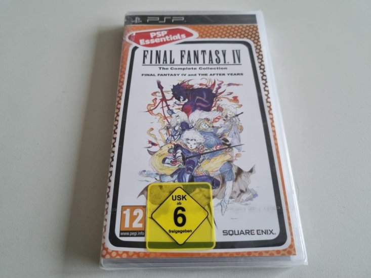 (Bild für) PSP Final Fantasy IV - The Complete Collection - zum Schließen ins Bild klicken