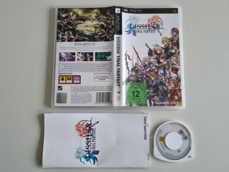 (Bild für) PSP Dissidia Final Fantasy - zum Schließen ins Bild klicken