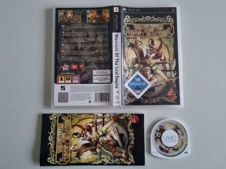 (Bild für) PSP Warriors of the Lost Empire - zum Schließen ins Bild klicken