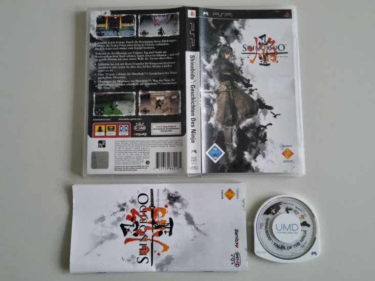 (Bild für) PSP Shinobido: Tales of the Ninja - zum Schließen ins Bild klicken