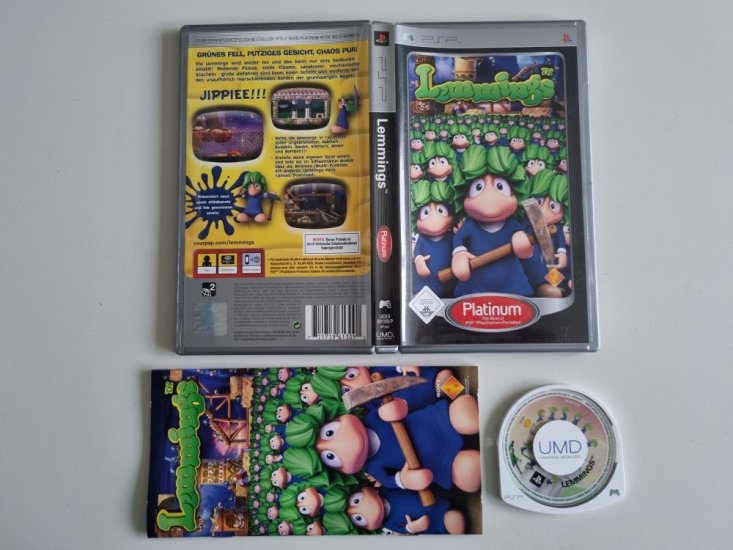 (Bild für) PSP Lemmings - zum Schließen ins Bild klicken
