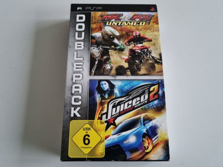 (Bild für) PSP MX vs. ATV Untamed + Juiced 2 - zum Schließen ins Bild klicken