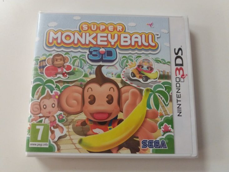 (Bild für) 3DS Super Monkey Ball 3D UKV - zum Schließen ins Bild klicken
