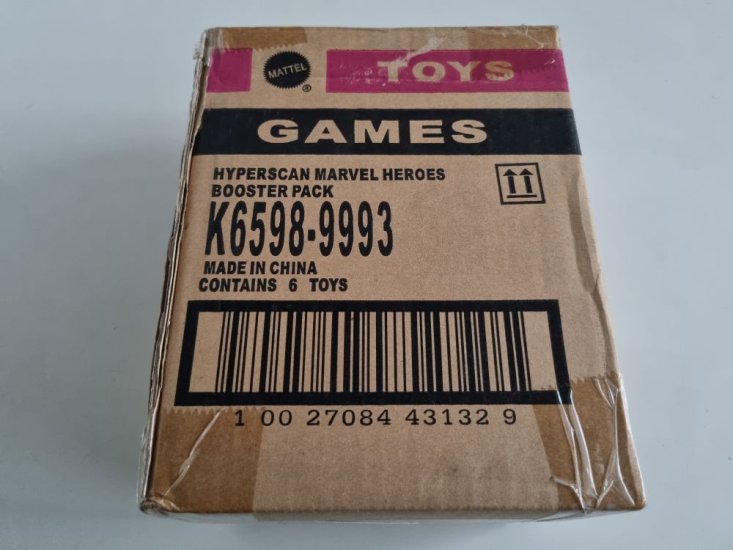 (Bild für) Hyperscan - Booster Pack Shipping Box - Marvel Heroes - zum Schließen ins Bild klicken