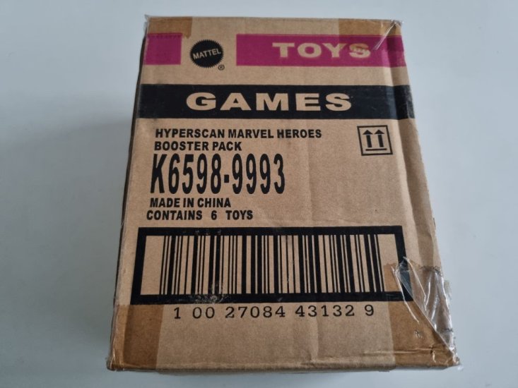 (Bild für) Hyperscan - Booster Pack Shipping Box - Marvel Heroes - zum Schließen ins Bild klicken
