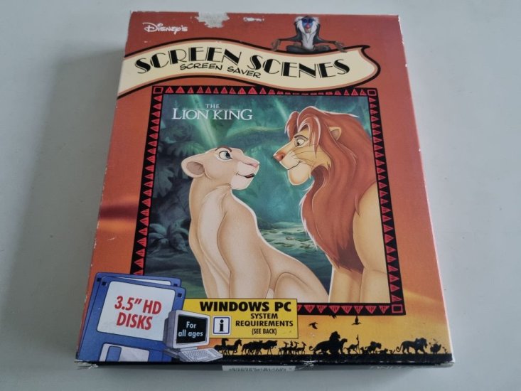 (Bild für) PC Disney's Screen Scenes - The Lion King - zum Schließen ins Bild klicken