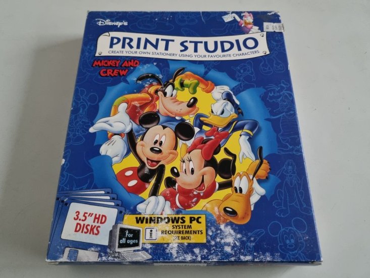 (Bild für) PC Disney's Print Studio - Mickey and Crew - zum Schließen ins Bild klicken