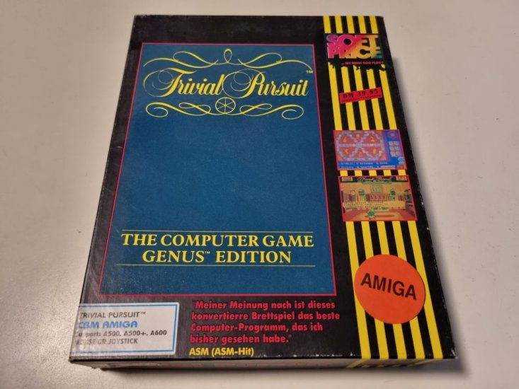 (Bild für) Amiga Trivial Pursuit - The Computer Game Genus Edition - zum Schließen ins Bild klicken