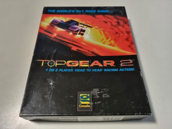 (Bild für) Amiga Top Gear 2 - zum Schließen ins Bild klicken