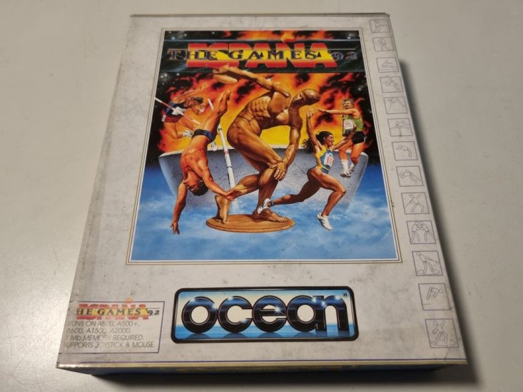 (Bild für) Amiga Espana - The Games '92 - zum Schließen ins Bild klicken