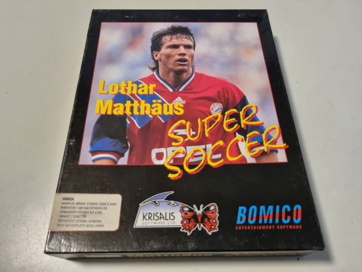 (Bild für) Amiga Lothar Matthäus Super Soccer - zum Schließen ins Bild klicken
