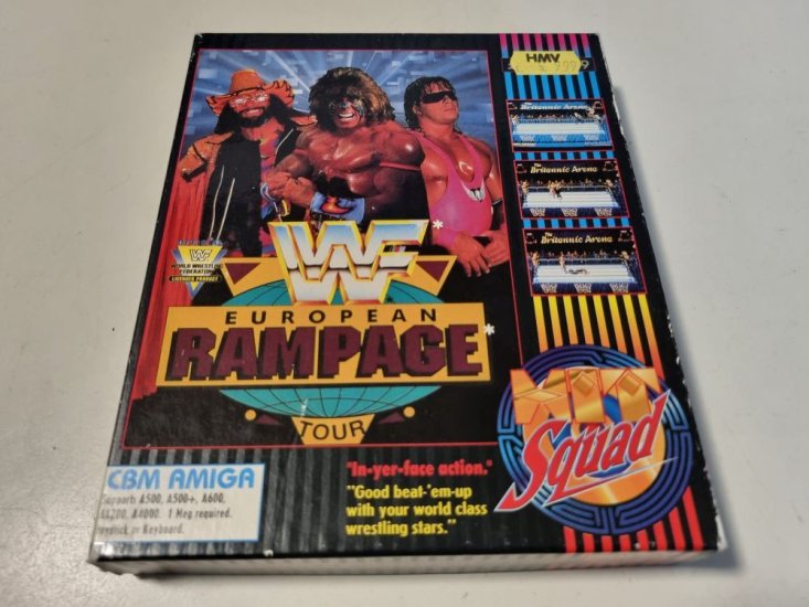 (Bild für) Amiga WWF European Wrestling Tour - zum Schließen ins Bild klicken