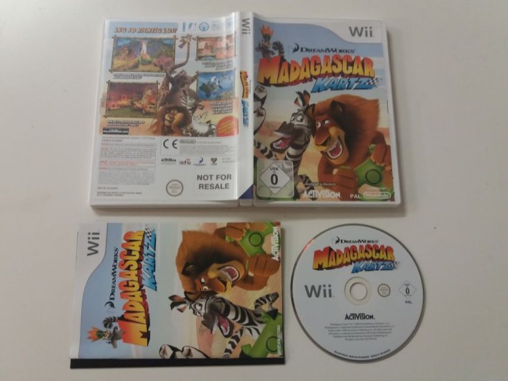 (Bild für) Wii Madagascar Kartz - zum Schließen ins Bild klicken