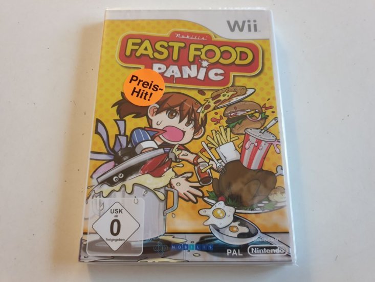 (Bild für) Wii Fast Food Panic NOE - zum Schließen ins Bild klicken