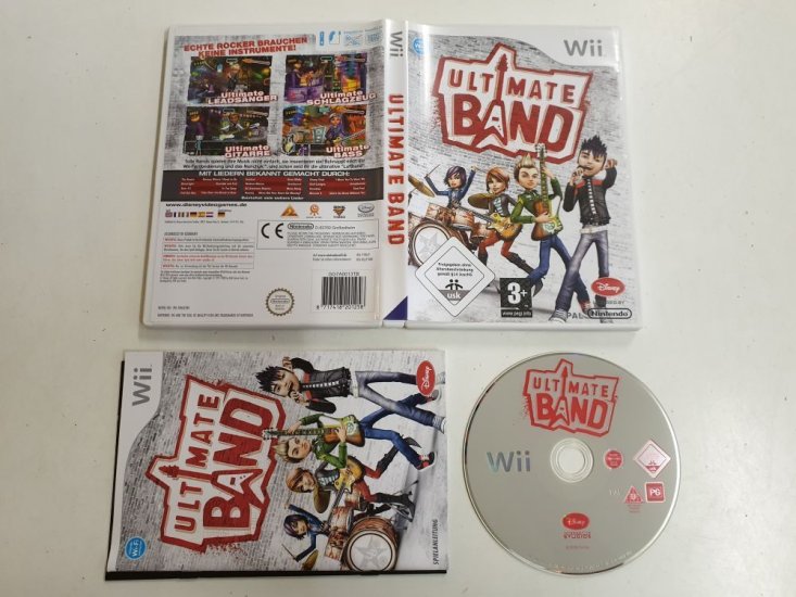 (Bild für) Wii Ultimate Band NOE - zum Schließen ins Bild klicken