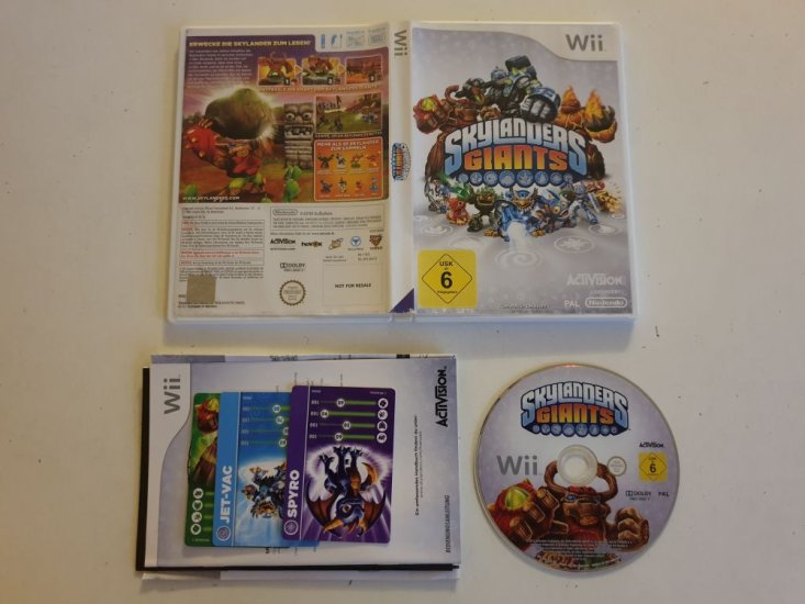 (Bild für) Wii Skylanders Giants GER - zum Schließen ins Bild klicken
