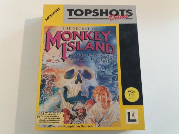 (Bild für) PC The Secret of Monkey Island - zum Schließen ins Bild klicken