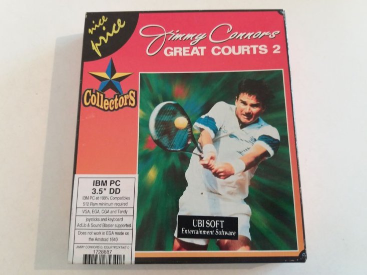 (Bild für) PC Jimmy Connors Great Courts 2 - zum Schließen ins Bild klicken