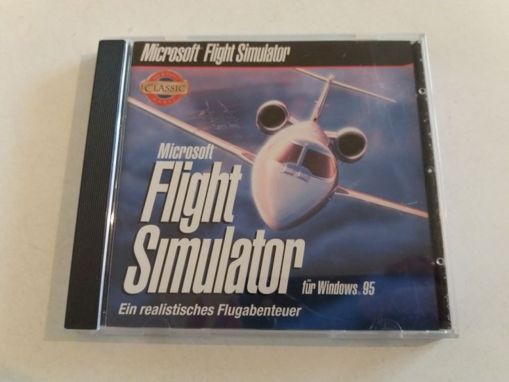 (Bild für) PC Microsoft Flight Simulator für Windows 95 - zum Schließen ins Bild klicken