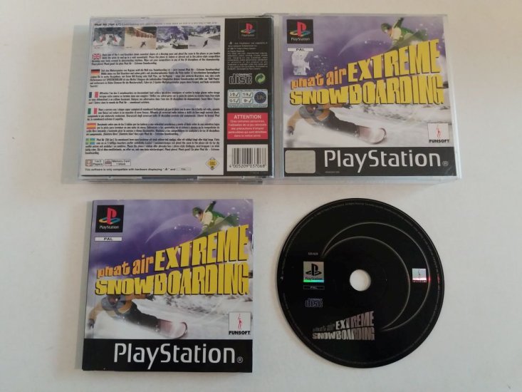 (Bild für) PS1 Phat Air Extreme Snowboarding - zum Schließen ins Bild klicken