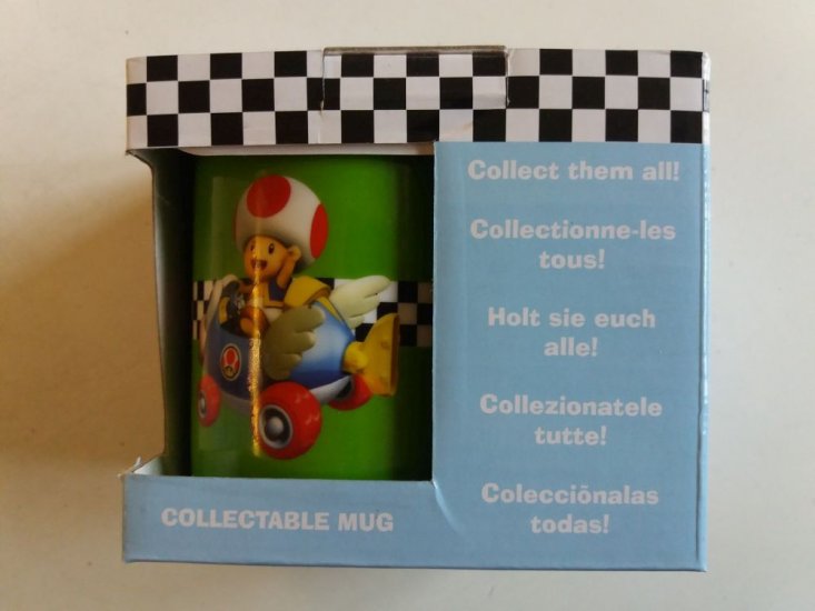 (Bild für) Mario Kart Wii Collectable Mug - Toad - zum Schließen ins Bild klicken