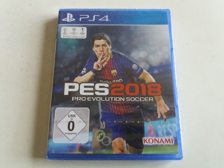 (Bild für) PS4 Pro Evolution Soccer 2018 - zum Schließen ins Bild klicken