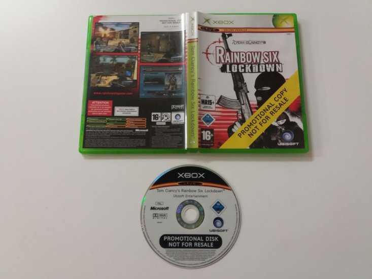 (Bild für) Xbox Tom Clancy's Rainbow Six Lockdown Promotional Copy - zum Schließen ins Bild klicken