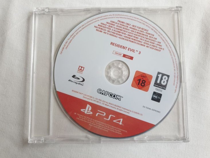 (Bild für) PS4 Resident Evil 3 Promo - zum Schließen ins Bild klicken