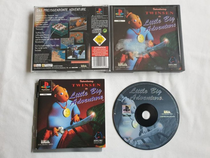 (Bild für) PS1 Little Big Adventure - zum Schließen ins Bild klicken