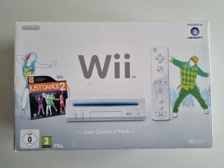 (Bild für) Wii Konsole White - Just Dance 2 Pack - zum Schließen ins Bild klicken