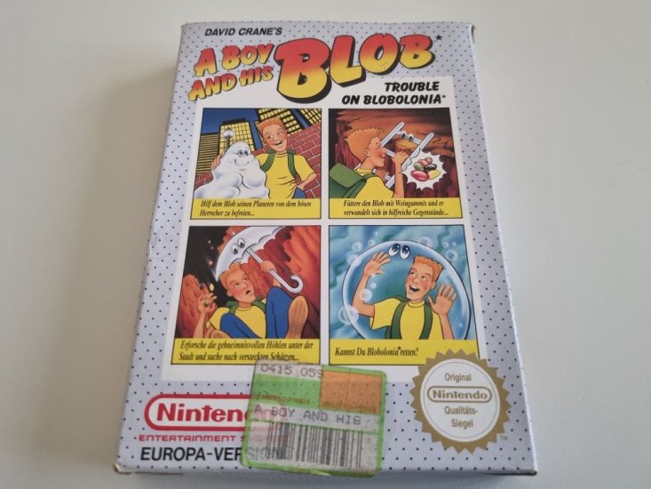 (Bild für) NES A Boy and his Blob NOE - zum Schließen ins Bild klicken