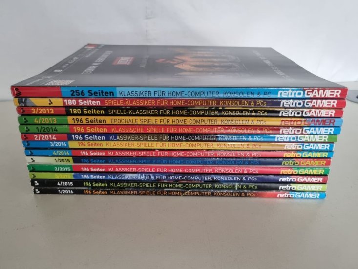 (Bild für) Retro Gamer - 13x Deutsche Zeitschriften - zum Schließen ins Bild klicken