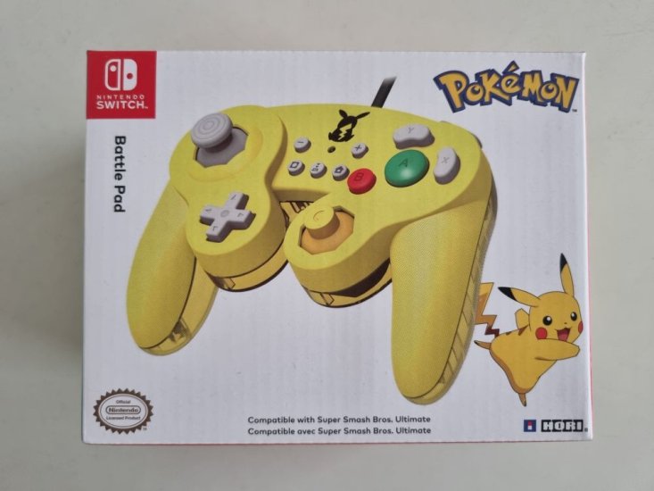 (Bild für) Switch Battle Pad - Pokemon - zum Schließen ins Bild klicken