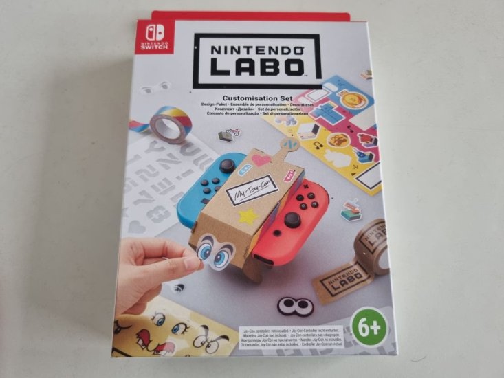 (Bild für) Switch Nintendo Labo - Customisation Set - zum Schließen ins Bild klicken