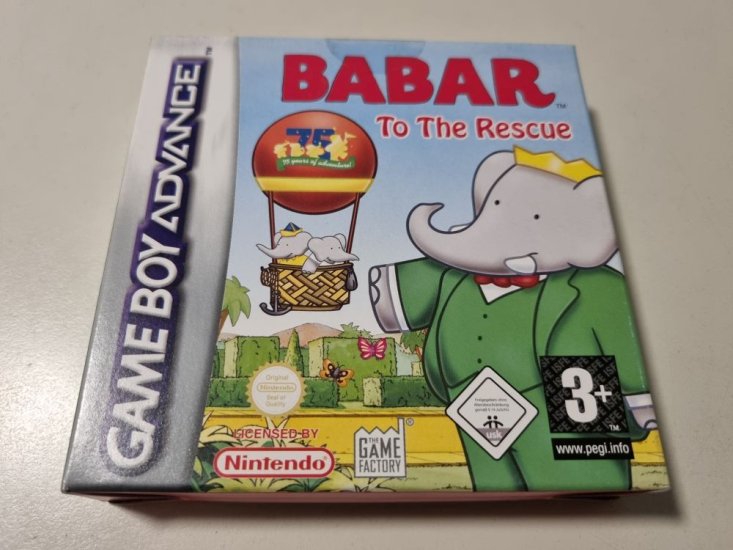 (Bild für) GBA Babar - To the Rescue EUR - zum Schließen ins Bild klicken