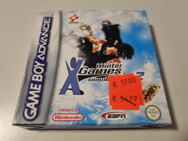 (Bild für) GBA Winter X-Games Snowboarding 2 EUR - zum Schließen ins Bild klicken