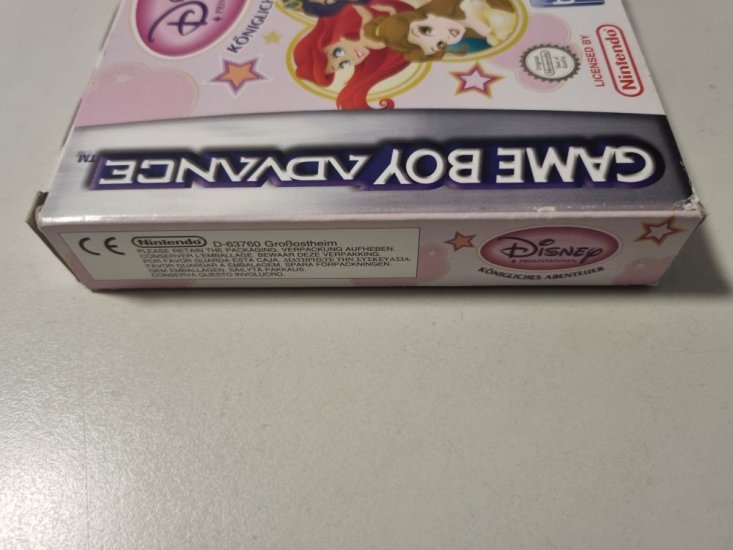 (Bild für) GBA Disney Prinzessinnen - Königliches Abenteuer NOE - zum Schließen ins Bild klicken