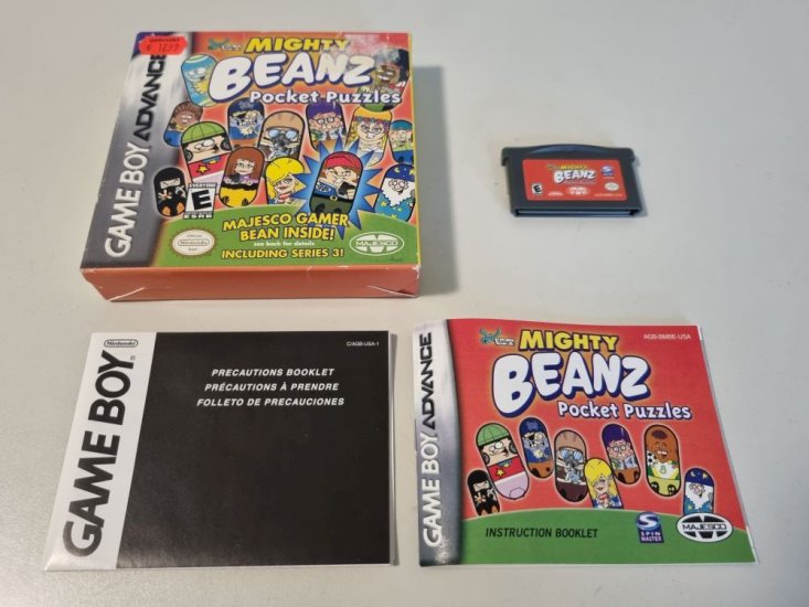 (Bild für) GBA Mighty Beanz Pocket Puzzles USA - zum Schließen ins Bild klicken