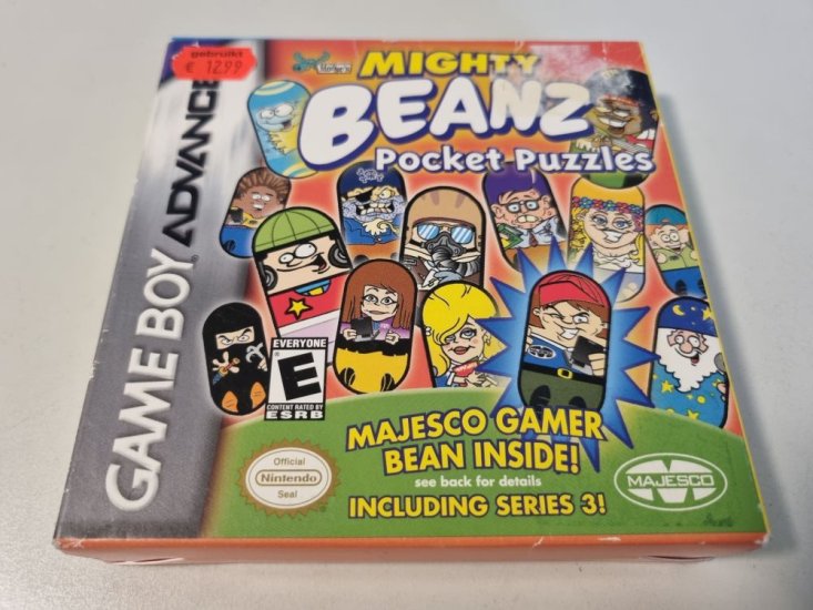 (Bild für) GBA Mighty Beanz Pocket Puzzles USA - zum Schließen ins Bild klicken