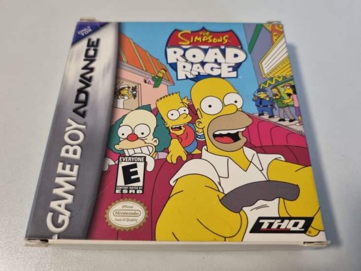 (Bild für) GBA The Simpsons - Road Rage USA - zum Schließen ins Bild klicken