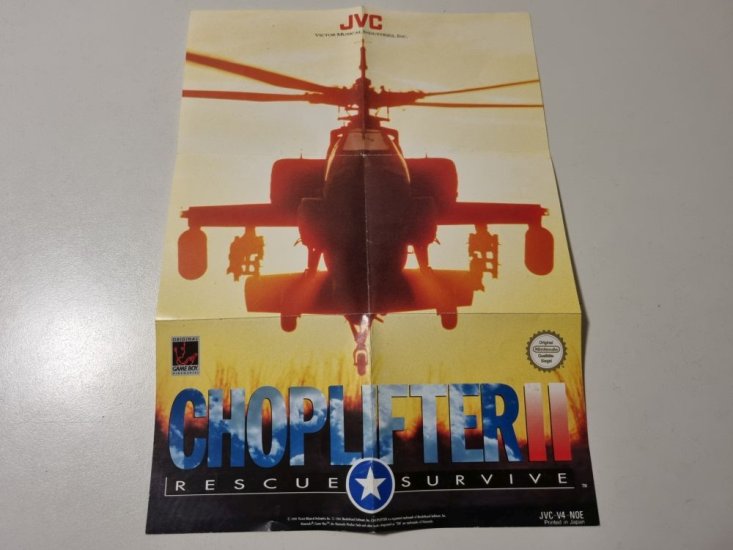 (Bild für) GB Choplifter II NOE Poster - zum Schließen ins Bild klicken