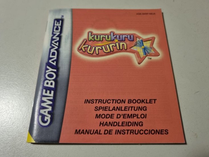 (Bild für) GBA Kurukuru Kururin NEU6 Anleitung - zum Schließen ins Bild klicken