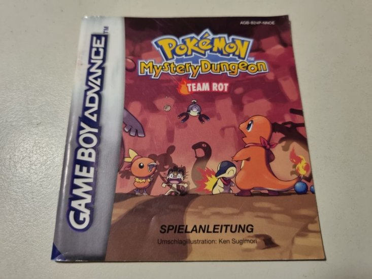 (Bild für) GBA Pokemon - Mystery Dungeon - Team Rot NNOE Anleitung - zum Schließen ins Bild klicken