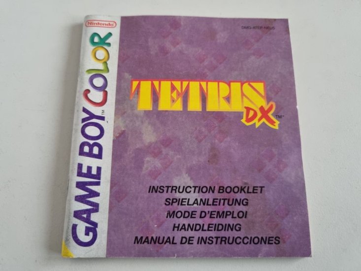 (Bild für) GBC Tetris DX NEU5 Anleitung - zum Schließen ins Bild klicken