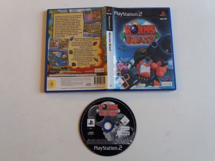 (Bild für) PS2 Worms Blast - zum Schließen ins Bild klicken