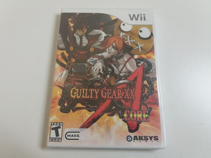 (Bild für) Wii Guilty Gear XX Core USA - zum Schließen ins Bild klicken